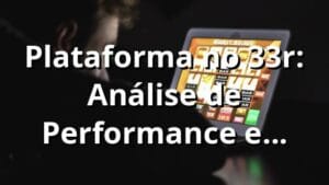 Plataforma no 33r: Análise de Performance e Insights 📊